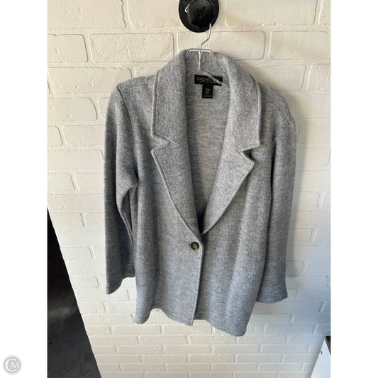 Coat Wool By Rachel Zoe In Grey, Size: M