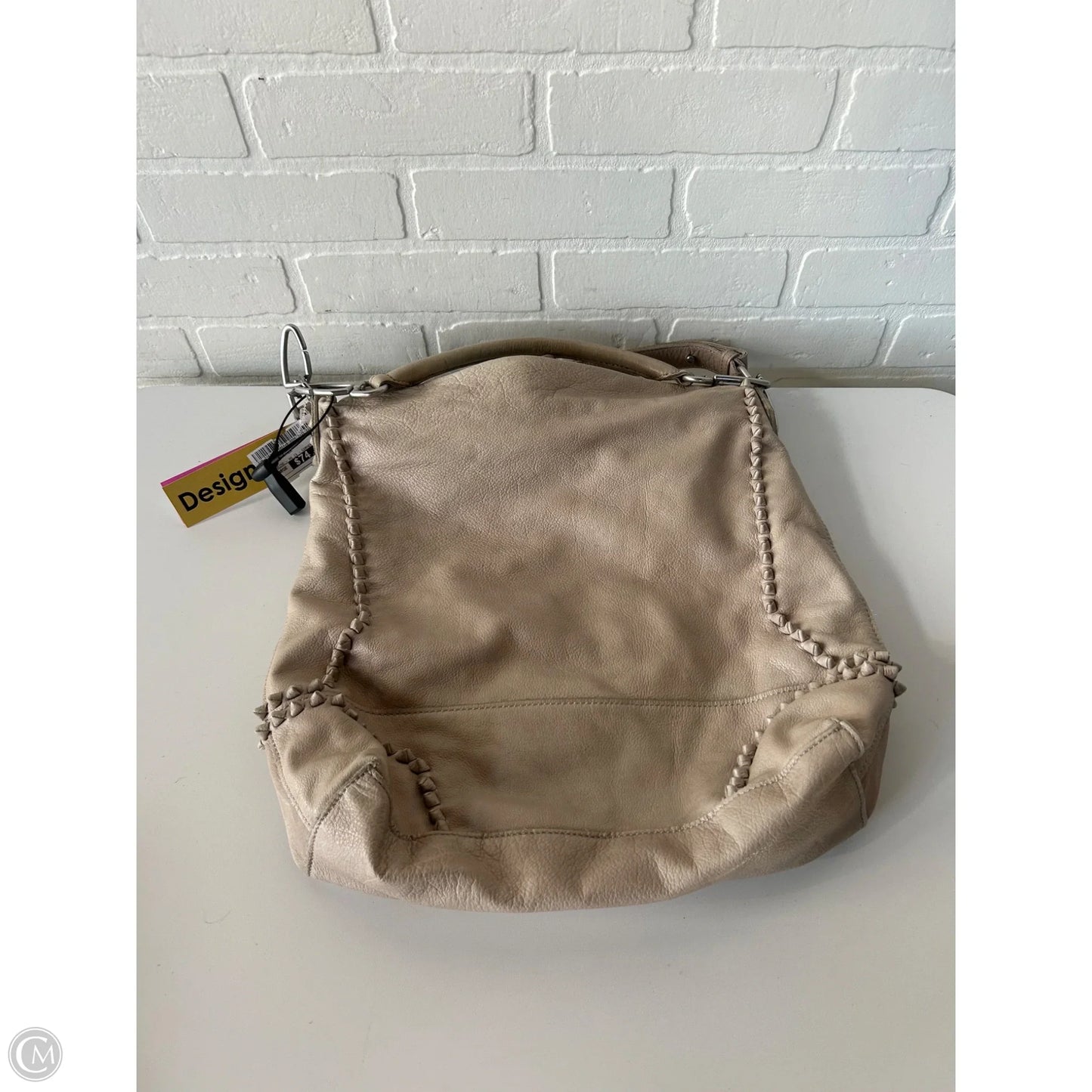 Handbag Leather By Cmb, Size: Large