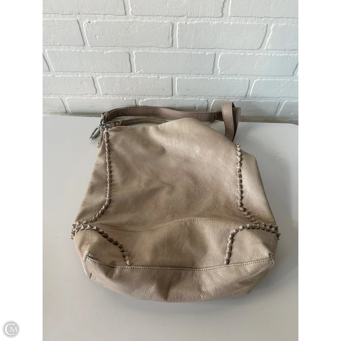 Handbag Leather By Cmb, Size: Large