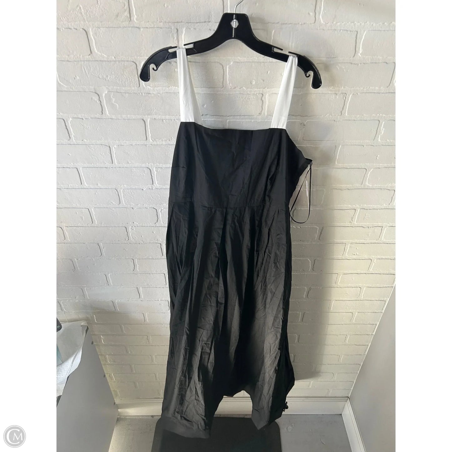 Dress Party Long By Sugar Lips In Black & White, Size: 1x