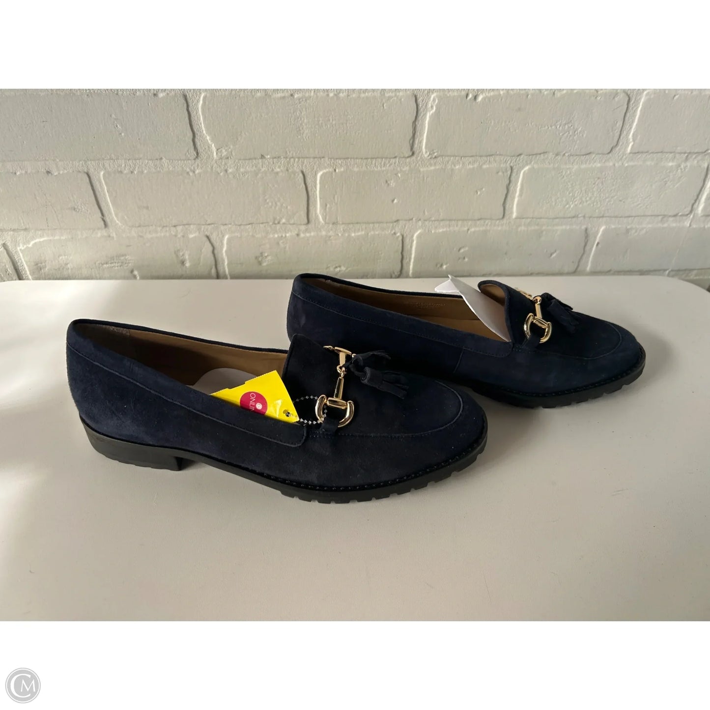 Shoes Flats By Talbots In Navy, Size: 10