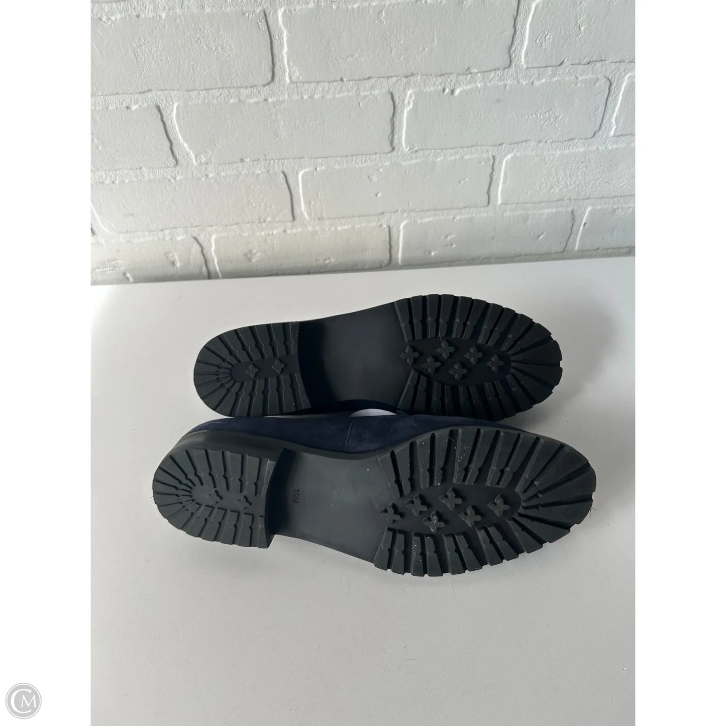 Shoes Flats By Talbots In Navy, Size: 10