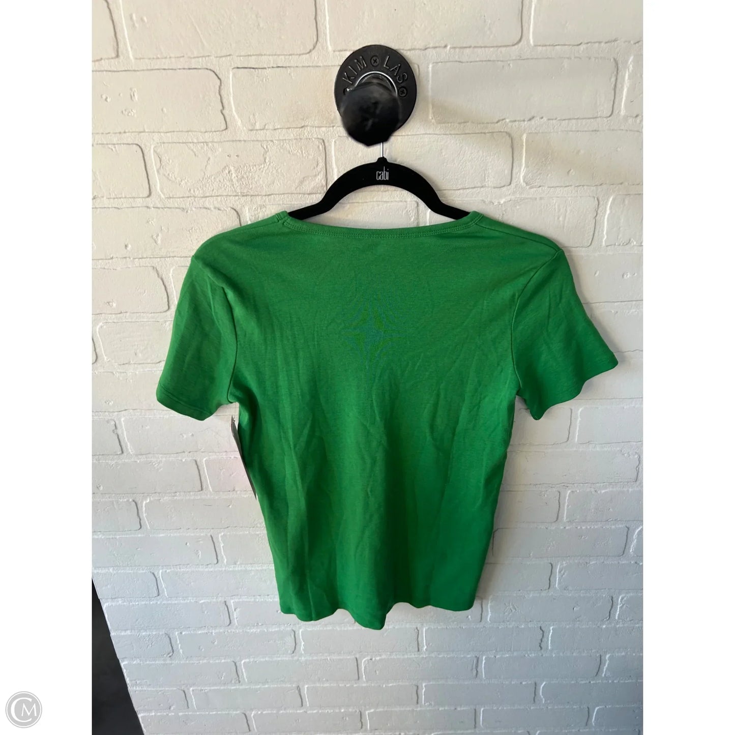 Top Short Sleeve Basic By Style And Company In Green, Size: Xs