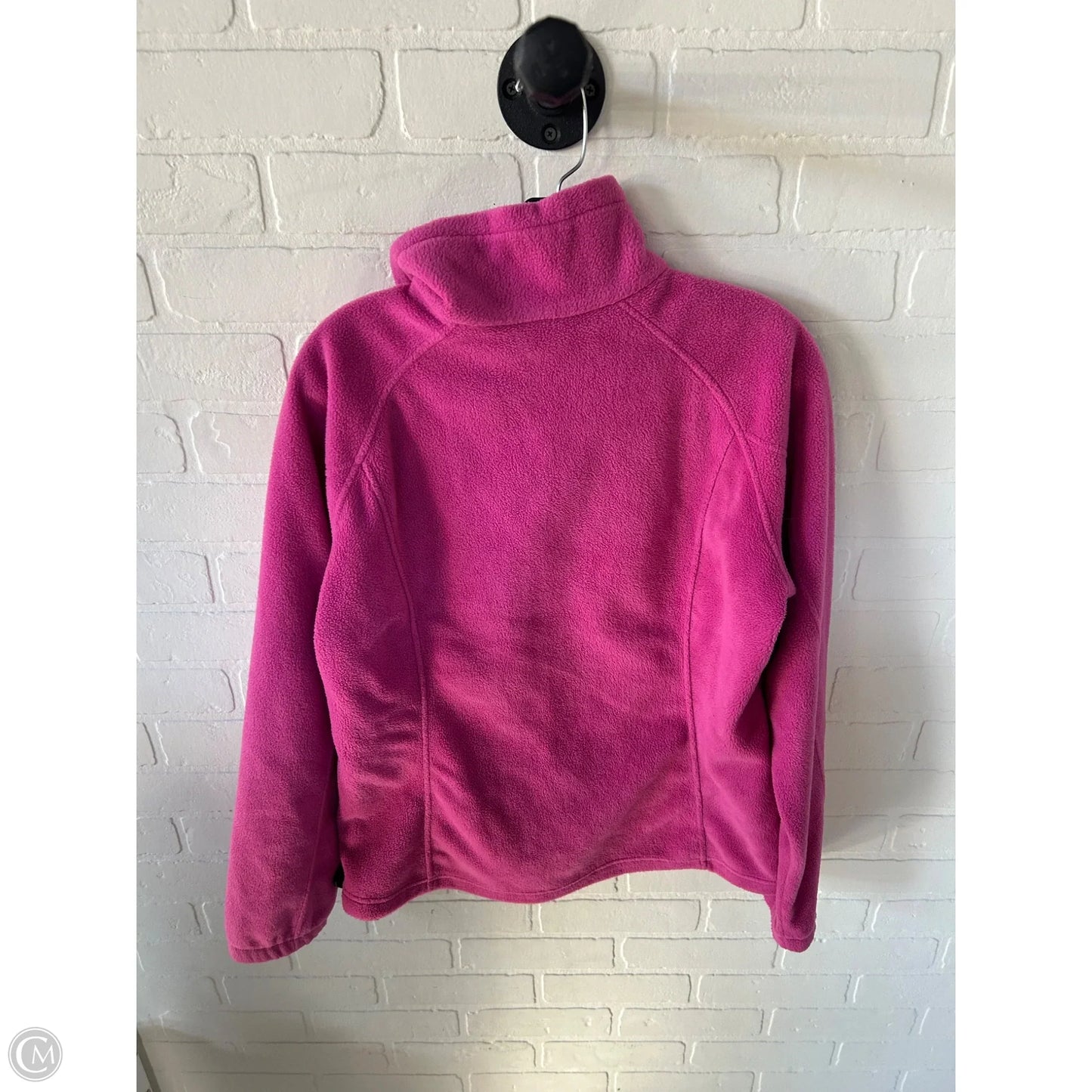 Jacket Fleece By Columbia In Pink, Size: L
