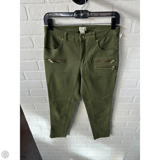 Jeans Skinny By H&m In Green, Size: 6