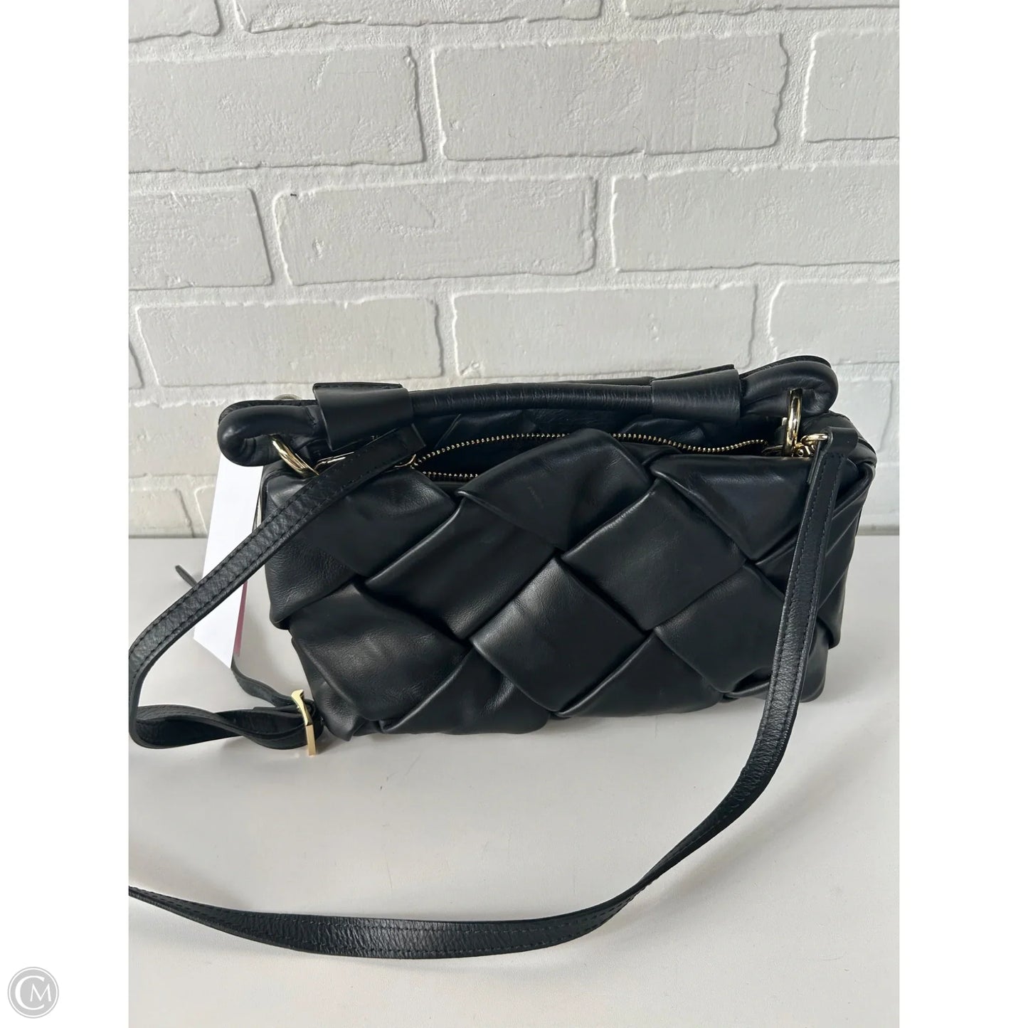 Handbag Leather By Cma, Size: Medium