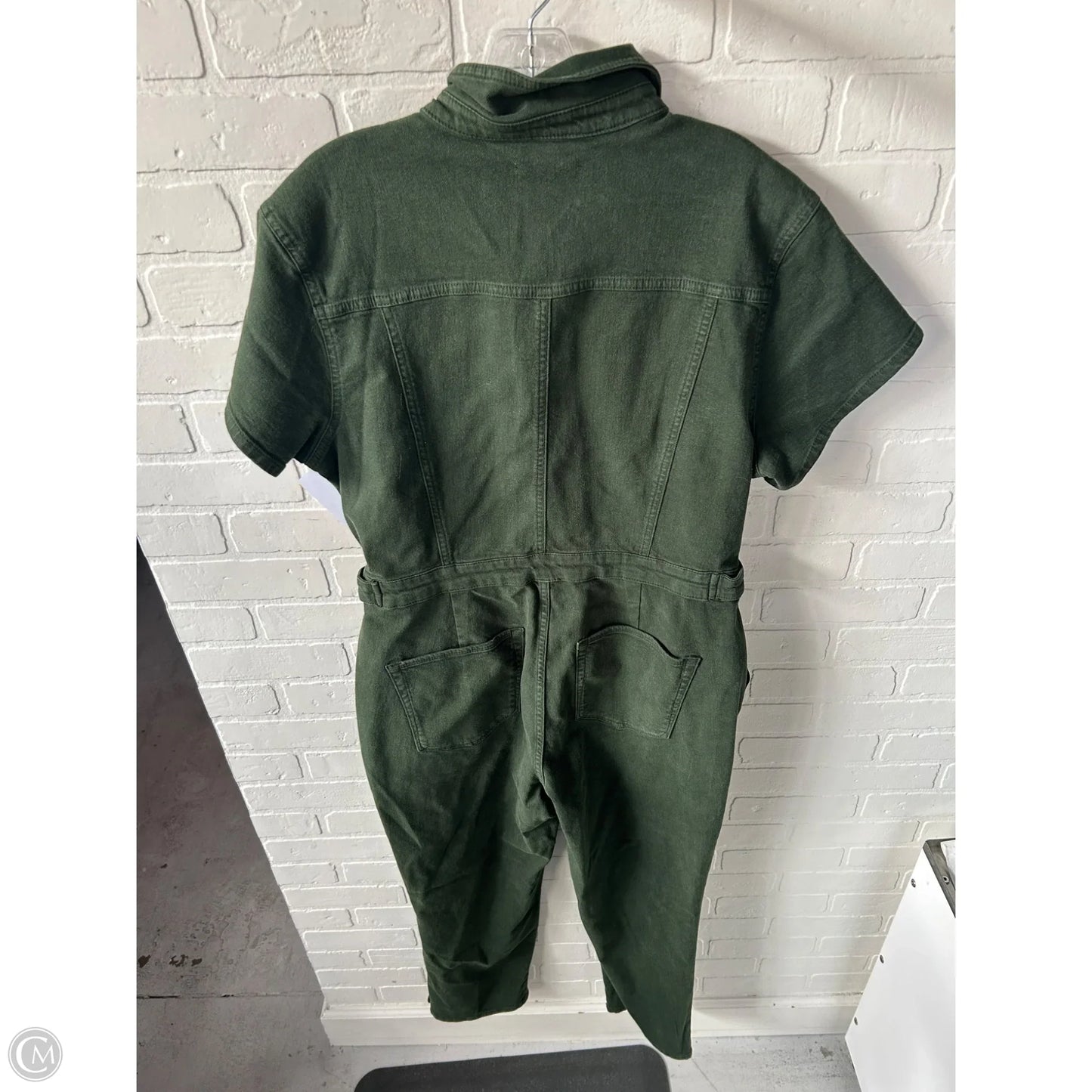 Jumpsuit By Good American In Green Denim, Size: S