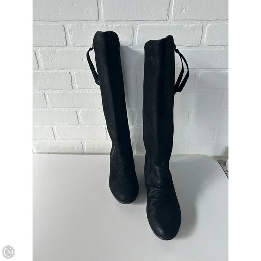 Shoes Flats By Clothes Mentor In Black & Blue, Size: 8