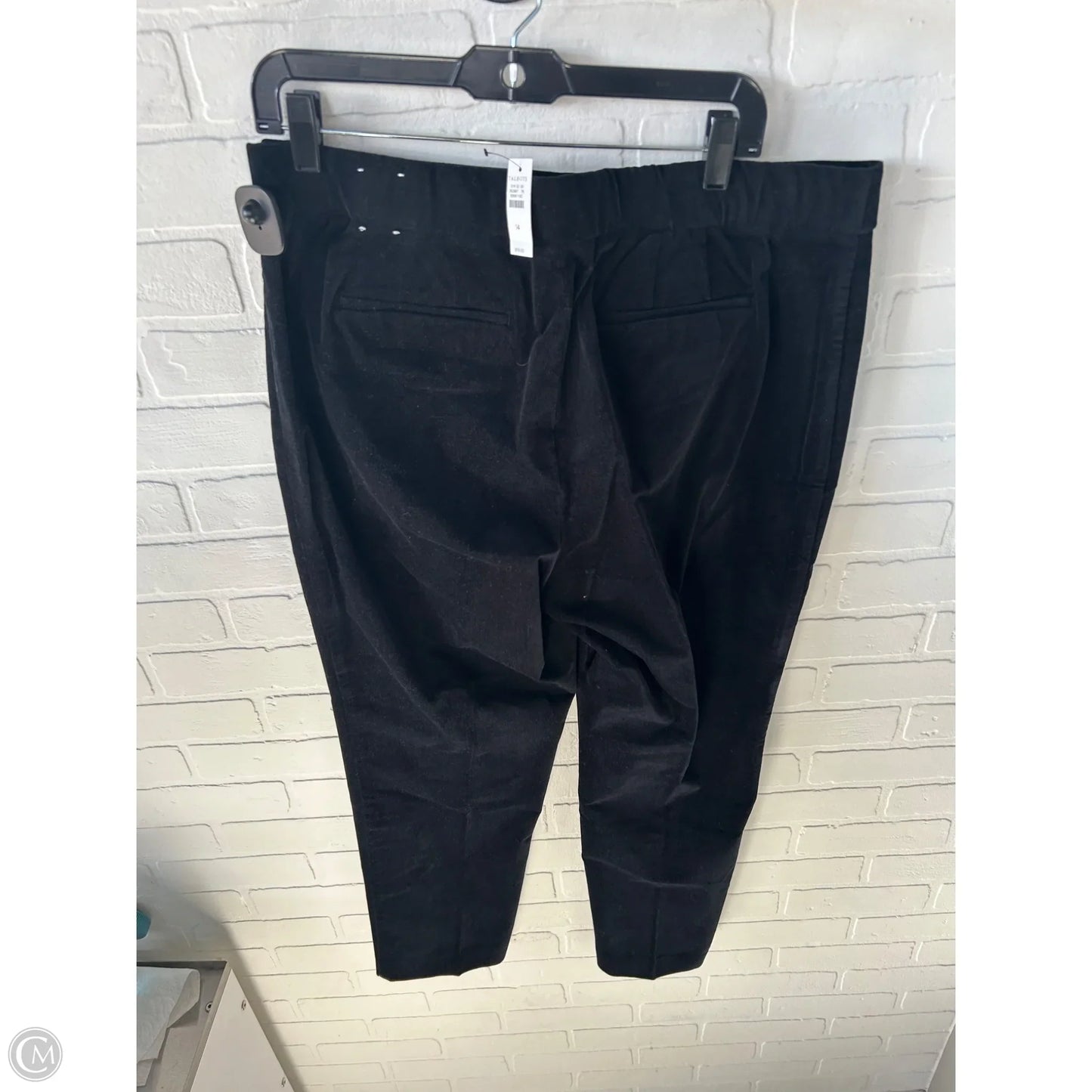 Pants Dress By Talbots In Black & Blue, Size: 14