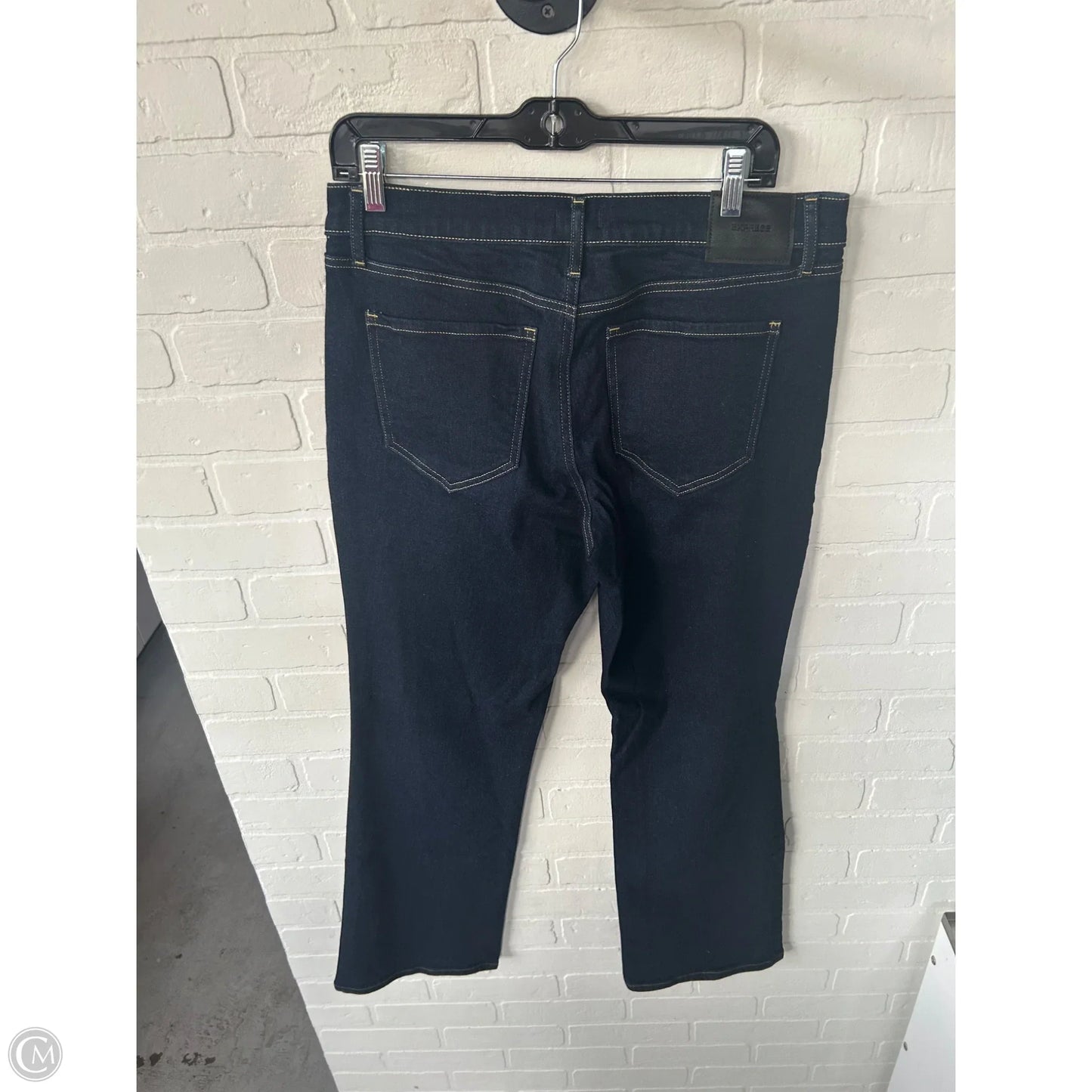 Jeans Boot Cut By Express In Blue Denim, Size: 10