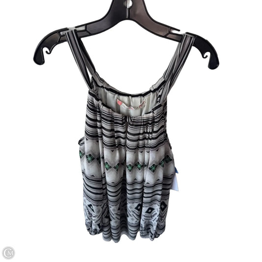 Blouse Sleeveless By Chelsea And Violet In Black & White, Size: M