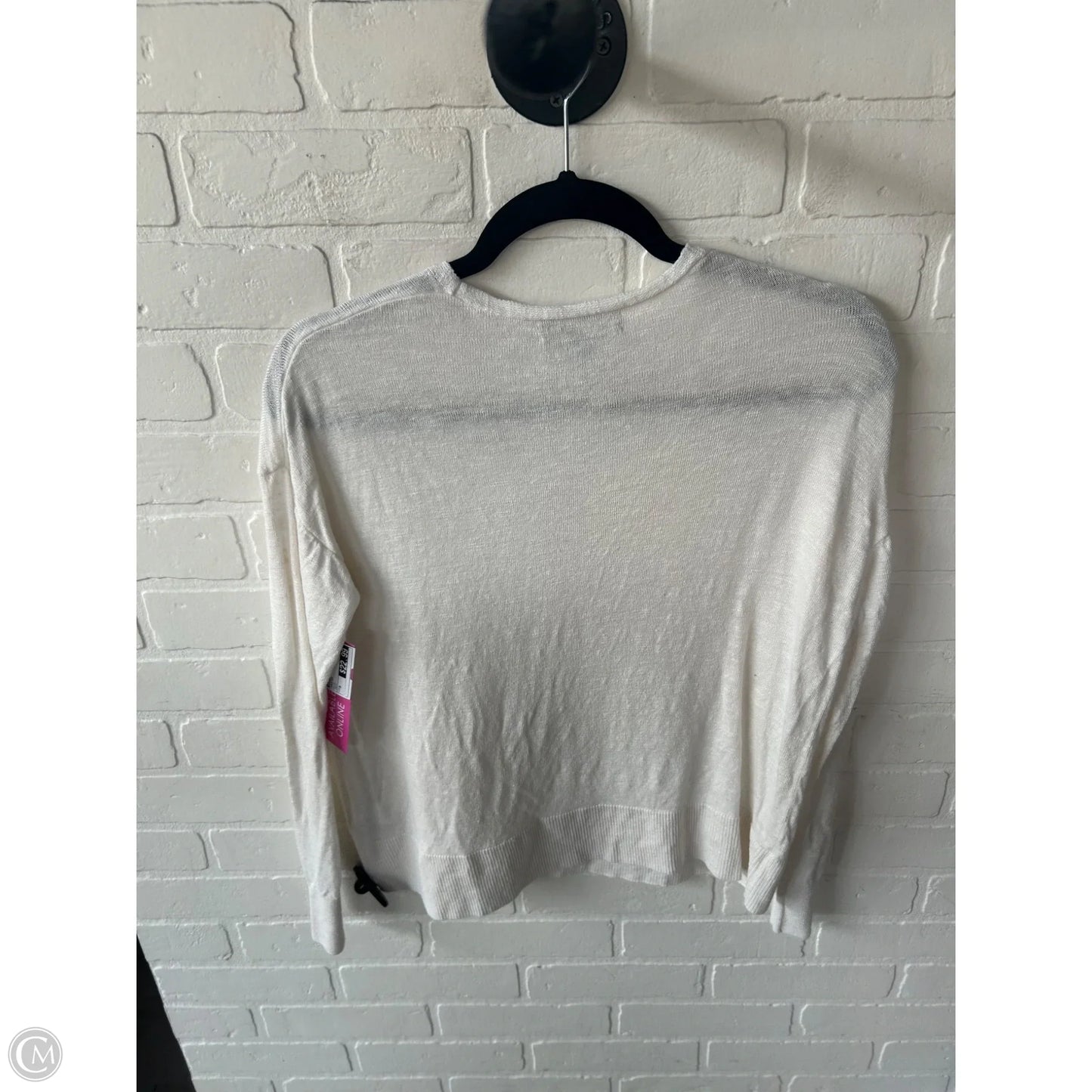 Sweater By Banana Republic In White, Size: M