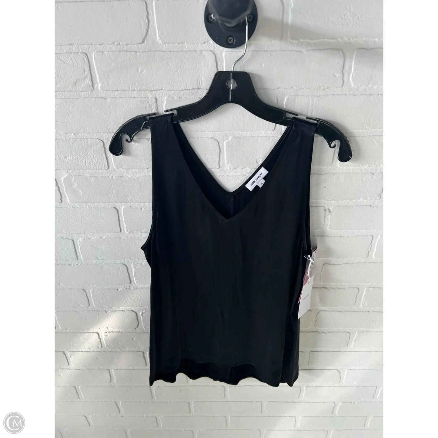 Blouse Sleeveless By Nordstrom In Black, Size: Xs