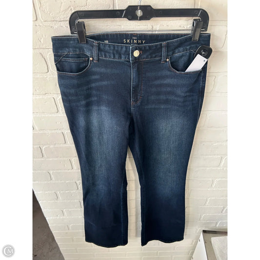 Jeans Flared By White House Black Market In Blue Denim, Size: 10