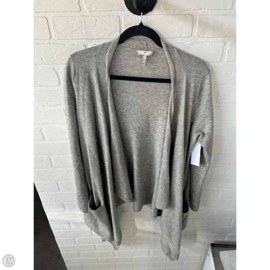 Sweater Cardigan By Joie In Grey, Size: L
