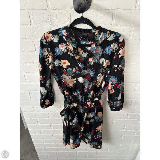 Dress Work By Ann Taylor In Black & Orange, Size: S