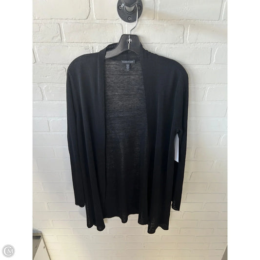 Sweater Cardigan By Eileen Fisher In Black, Size: M
