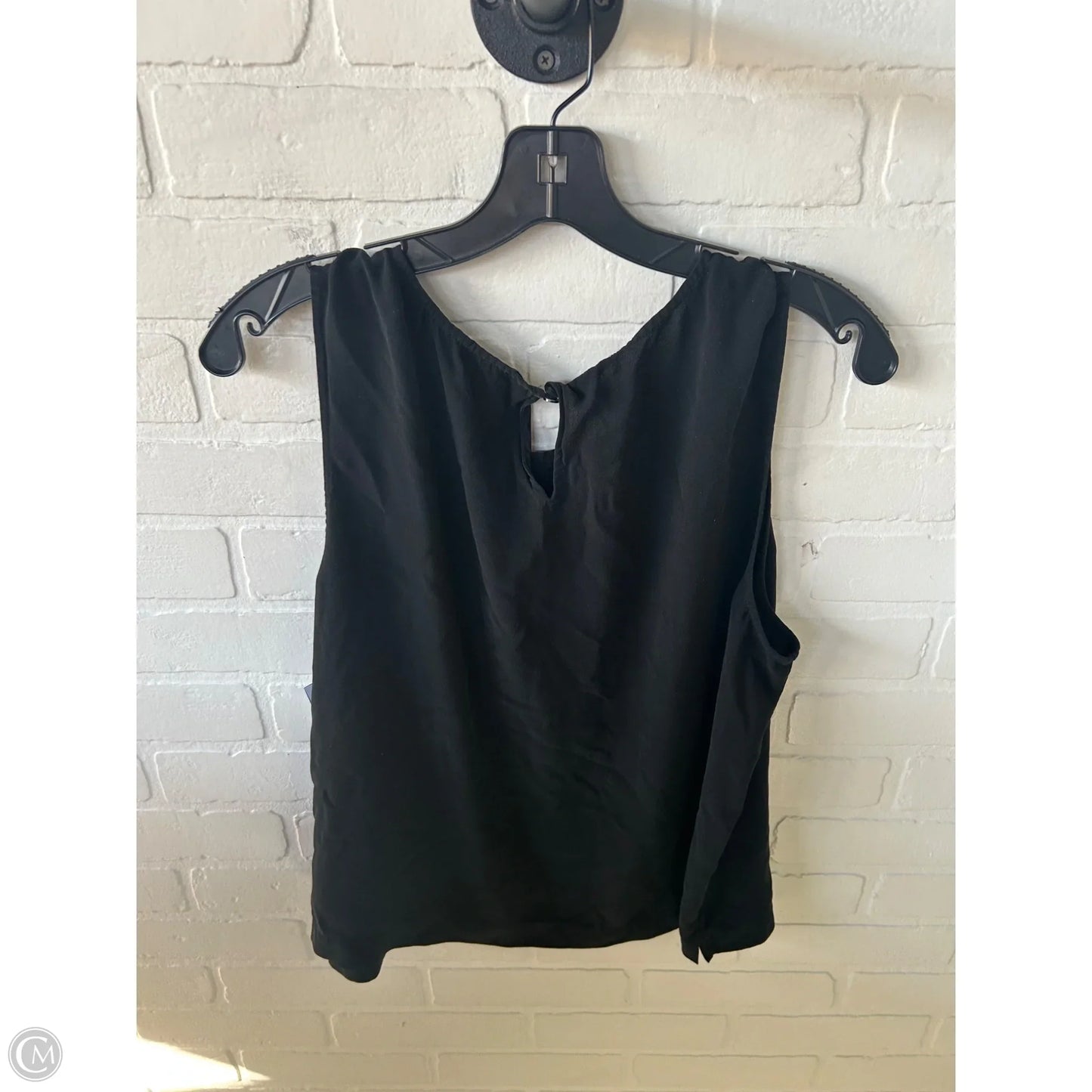 Top Sleeveless By Eileen Fisher In Black, Size: Xl
