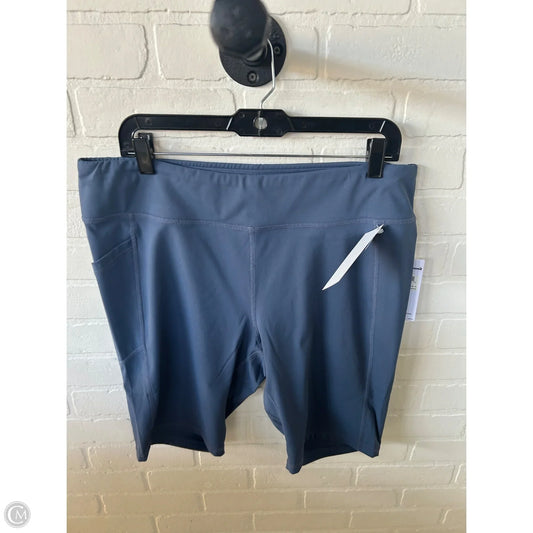 Athletic Shorts By Cmb In Blue, Size: 16
