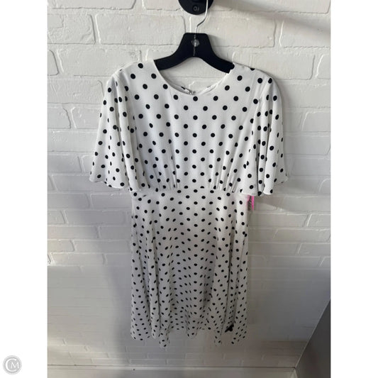 Dress Work By Eliza J In Black & White, Size: M
