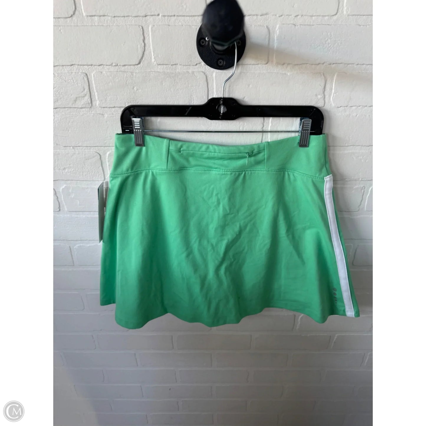 Athletic Skort By Talbots In Green & White, Size: 8p