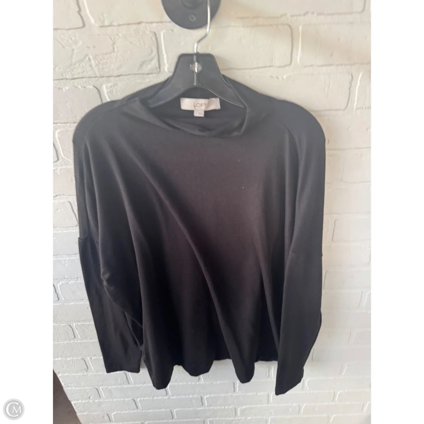 Sweater By Loft In Black, Size: L