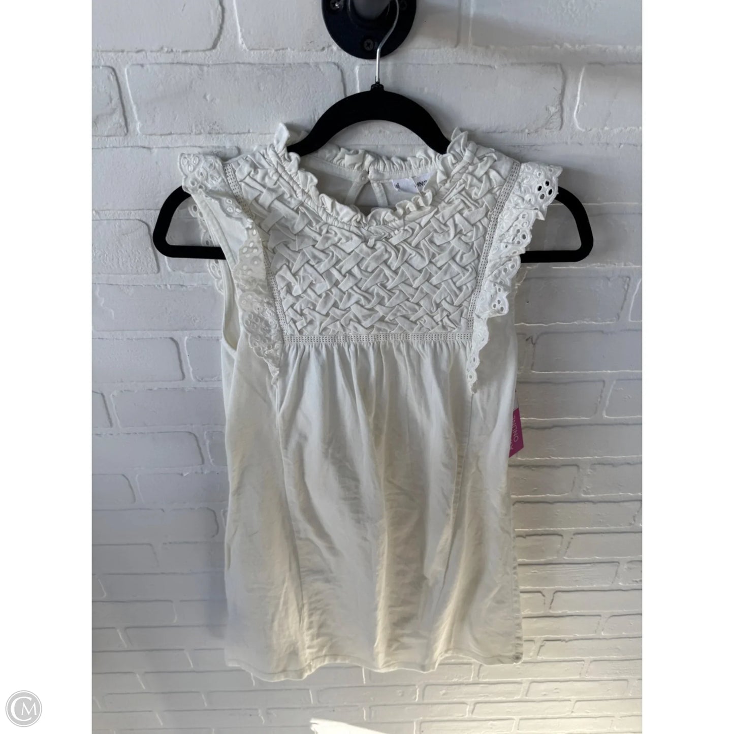 Dress Casual Short By Mng In Ivory, Size: Xs