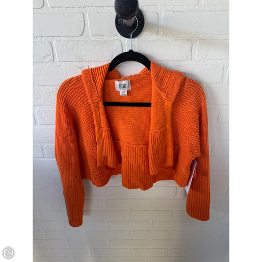Sweater Cardigan By Bdg In Orange, Size: S