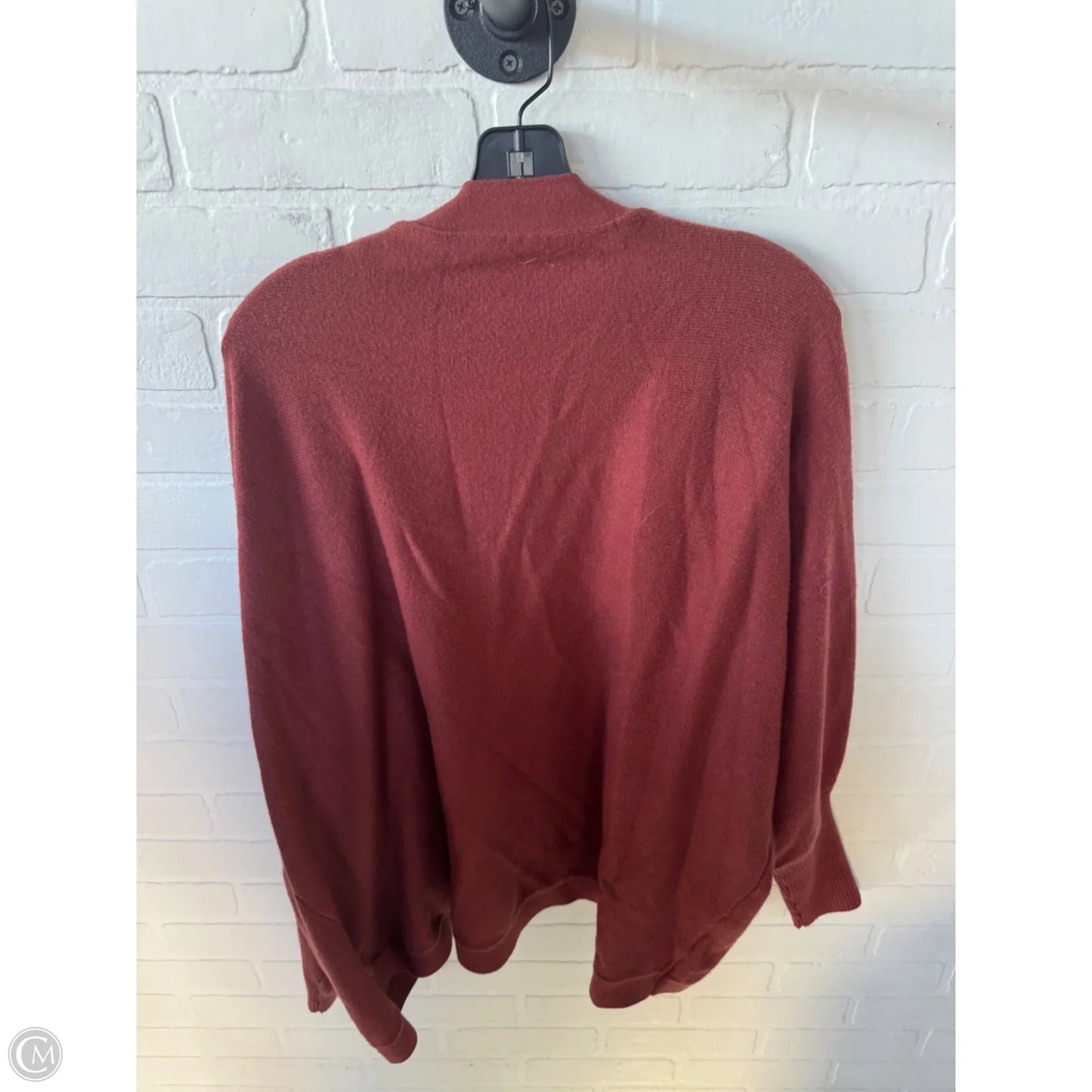 Sweater Cardigan By Bloomchic In Brown, Size: 3x