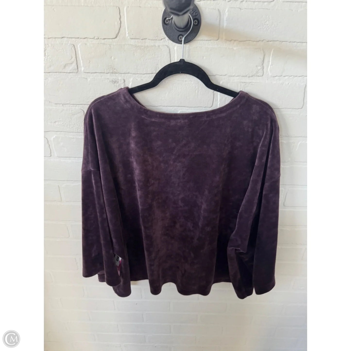 Top Long Sleeve By Pure Jill In Purple, Size: Xlp