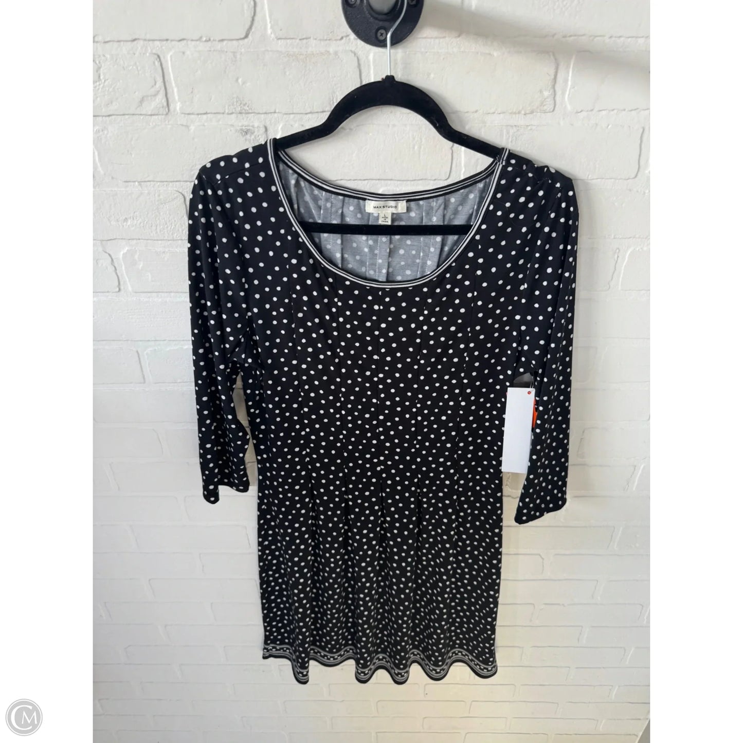 Dress Work By Max Studio In Black & White, Size: L