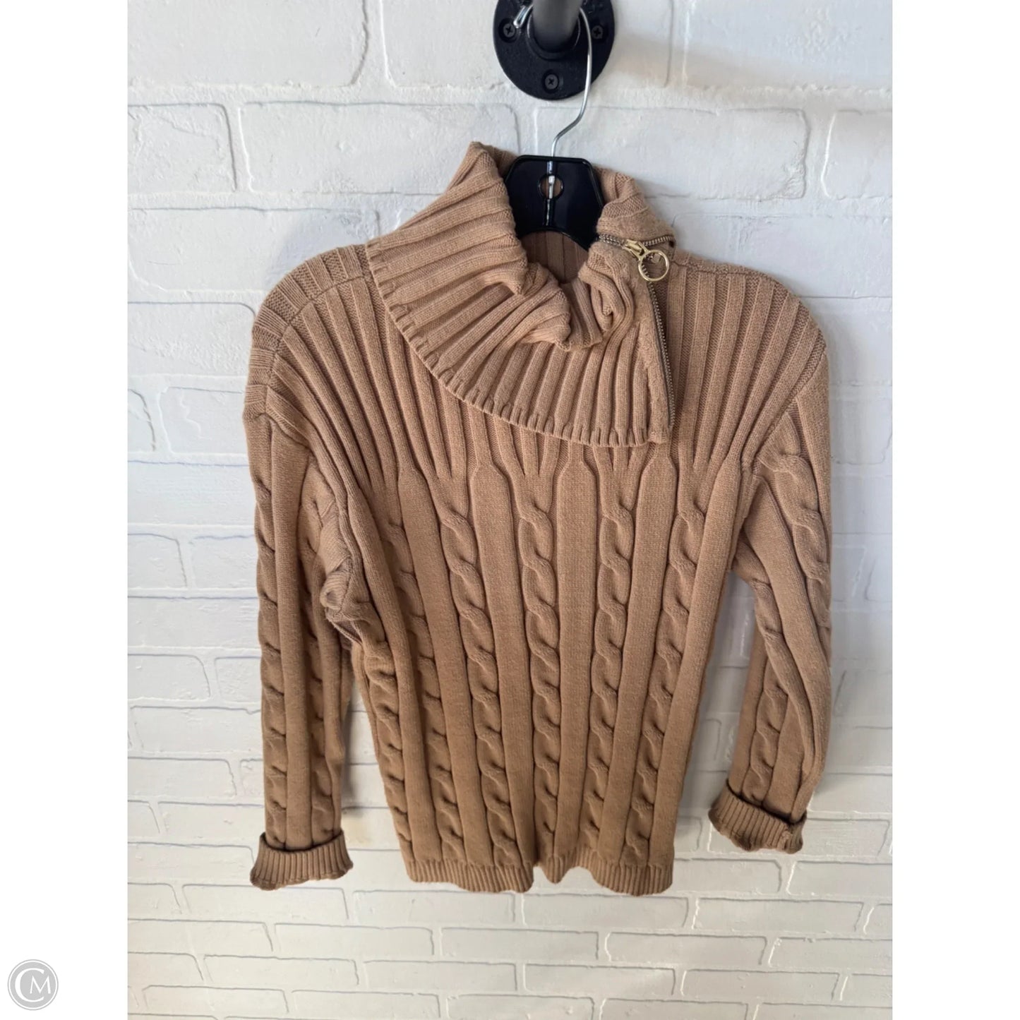 Sweater By Talbots In Brown, Size: Lp