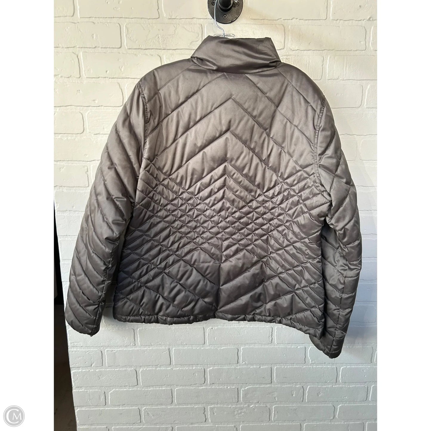 Jacket Puffer & Quilted By Tek Gear In Green, Size: Xl