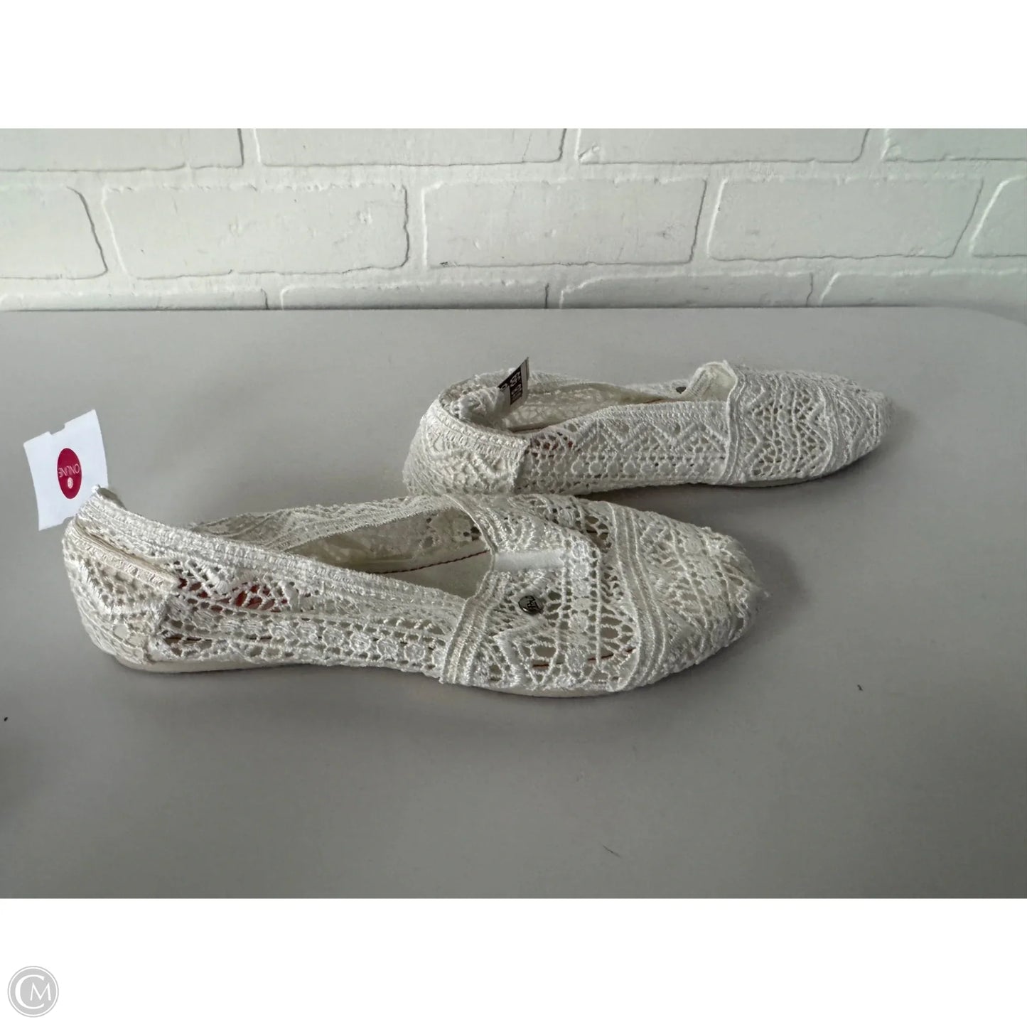 Shoes Flats By Mad Love In White, Size: 8