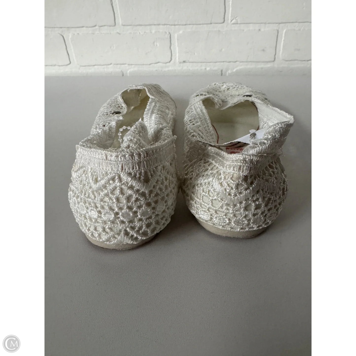 Shoes Flats By Mad Love In White, Size: 8