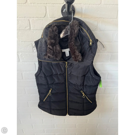 Vest Puffer & Quilted By H&m In Black, Size: S