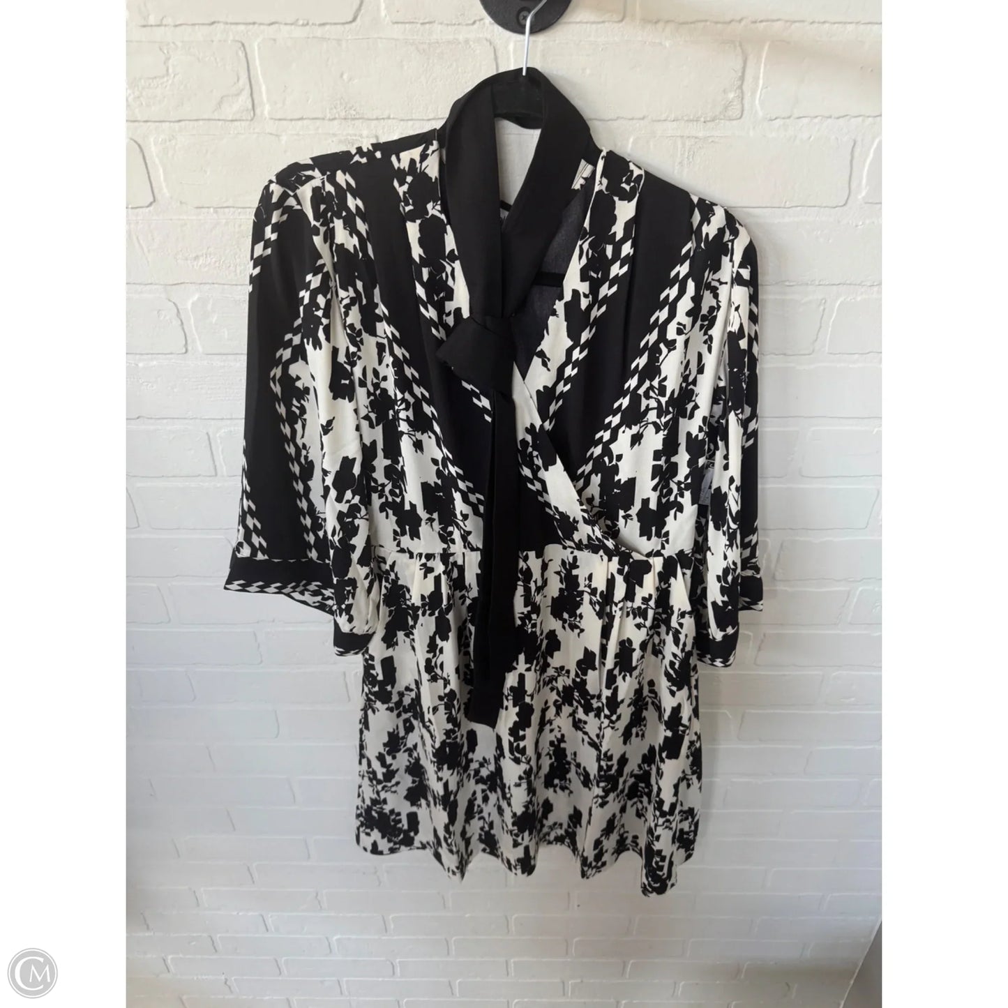 Dress Work By Cabi In Black & White, Size: S