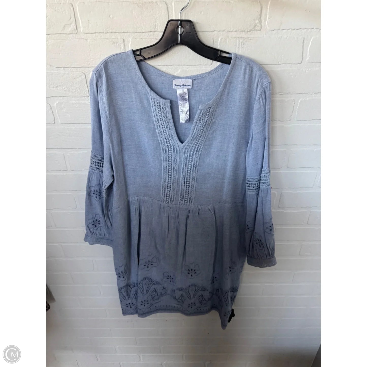 Dress Work By Tommy Bahama In Blue, Size: M