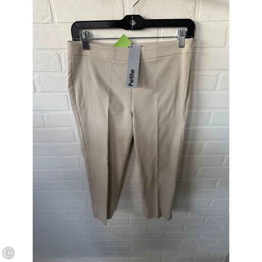 Pants Cropped By Talbots In Tan, Size: 2p