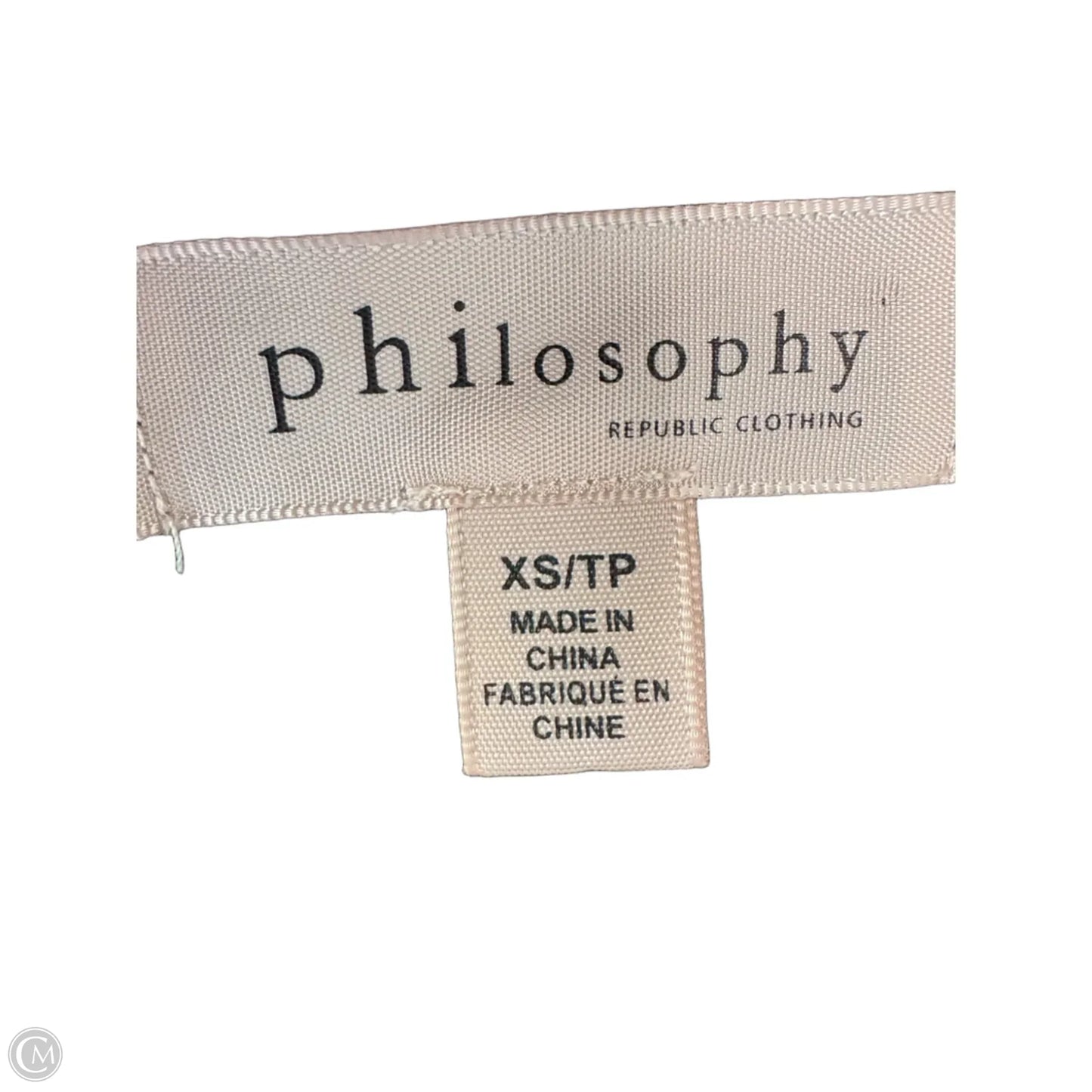 Sweater By Philosophy In Grey, Size: Xs