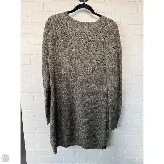 Dress Sweater By Cabi In Green & White, Size: M