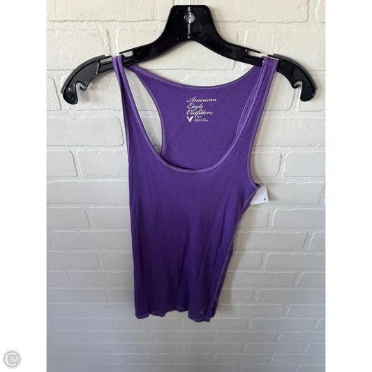 Tank Top By American Eagle In Purple, Size: S