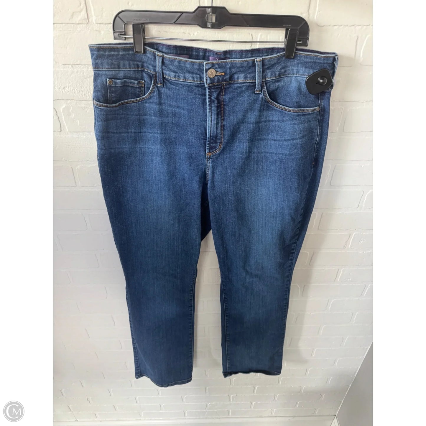 Jeans Boot Cut By Not Your Daughters Jeans In Blue Denim, Size: 18