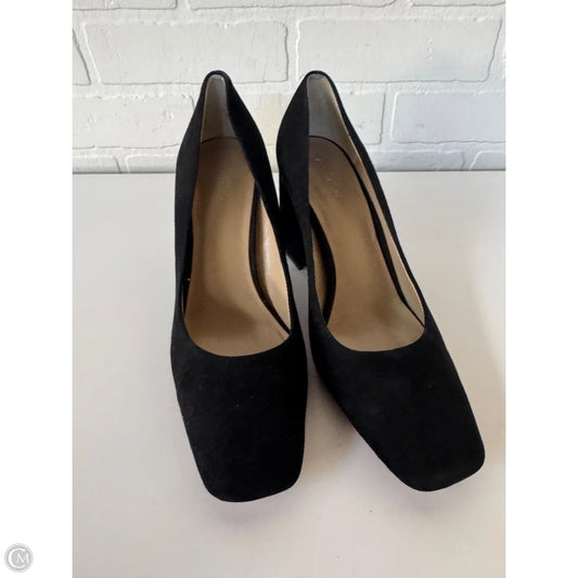 Shoes Heels Block By Ann Taylor In Black, Size: 7.5