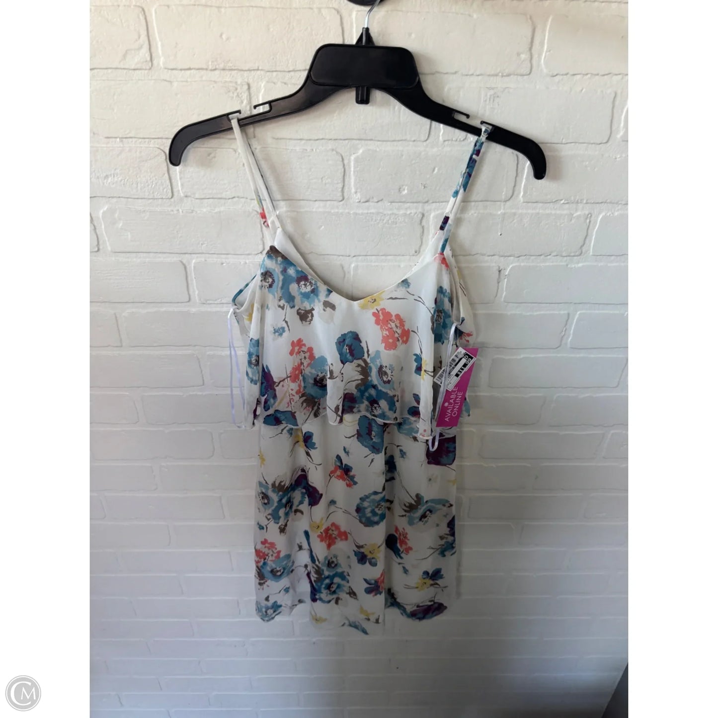 Dress Work By Charming Charlie In Blue & White, Size: S