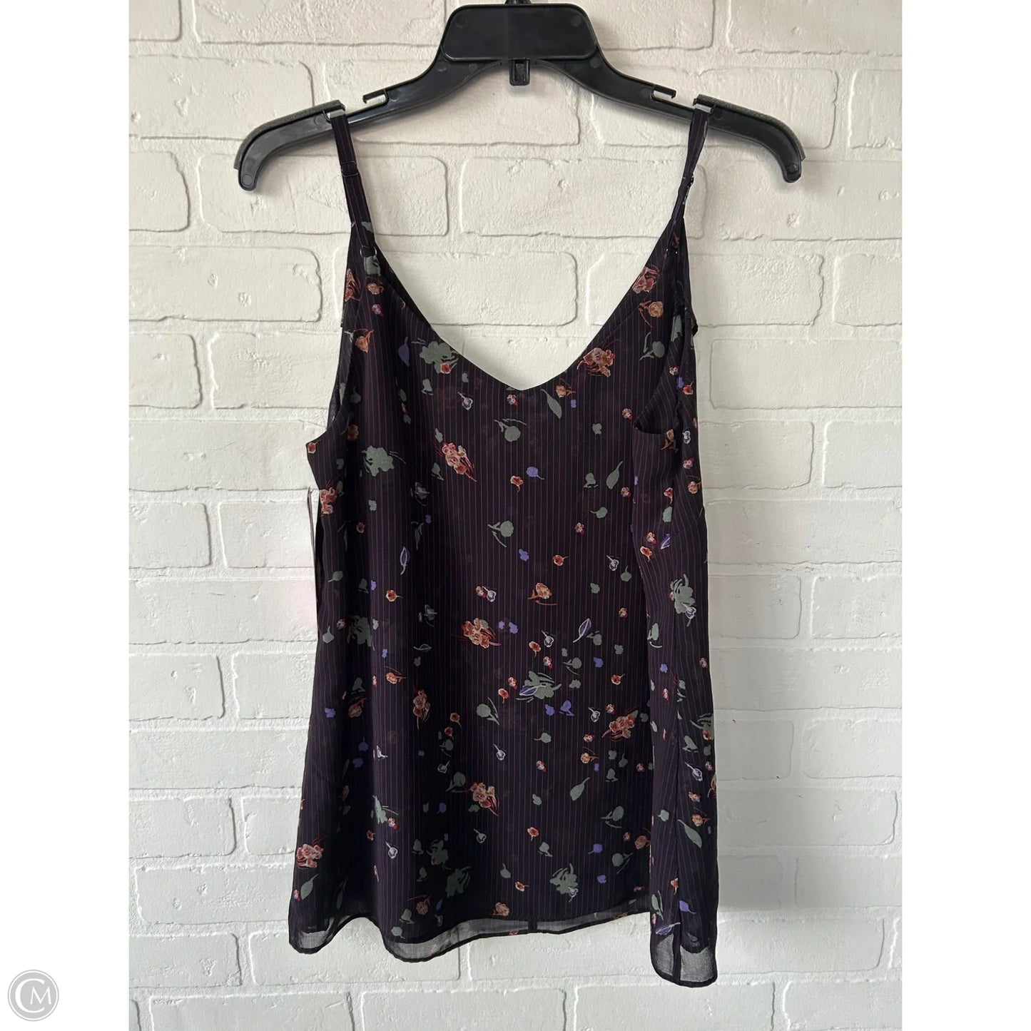 Blouse Sleeveless By Cabi In Blue, Size: M