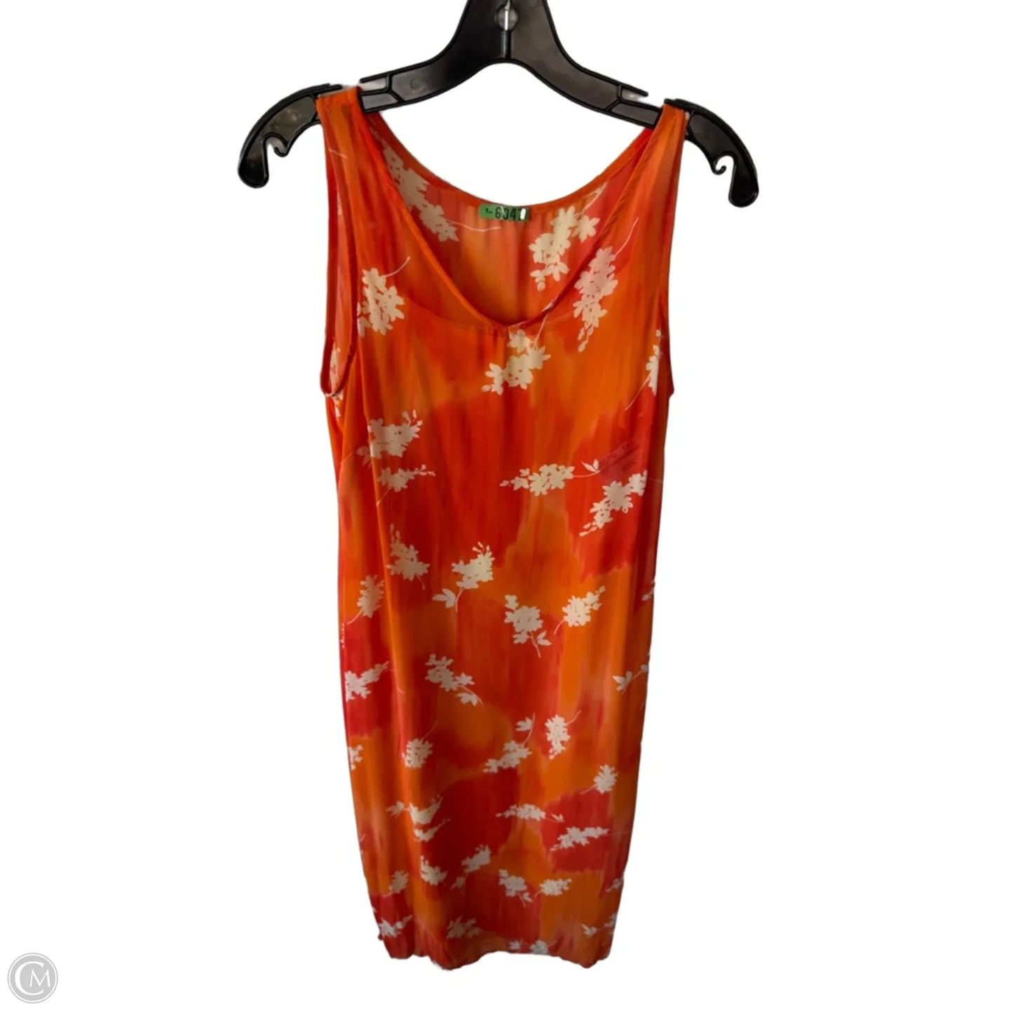 Dress Set 2pc By Limited In Orange & Yellow, Size: S