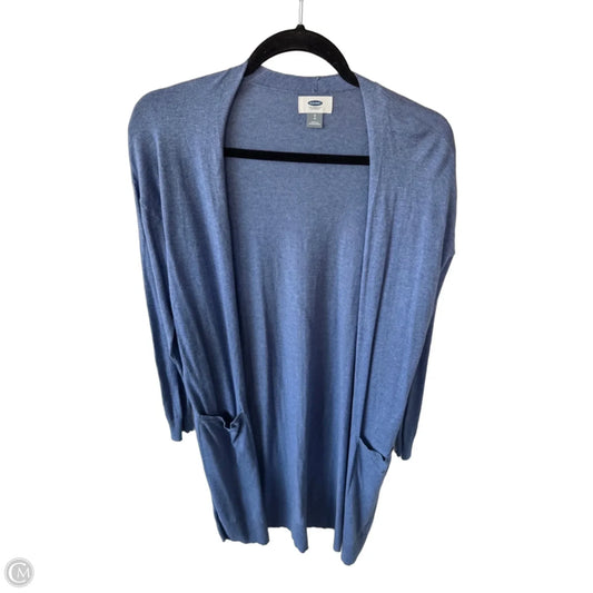 Sweater Cardigan By Old Navy In Blue, Size: S