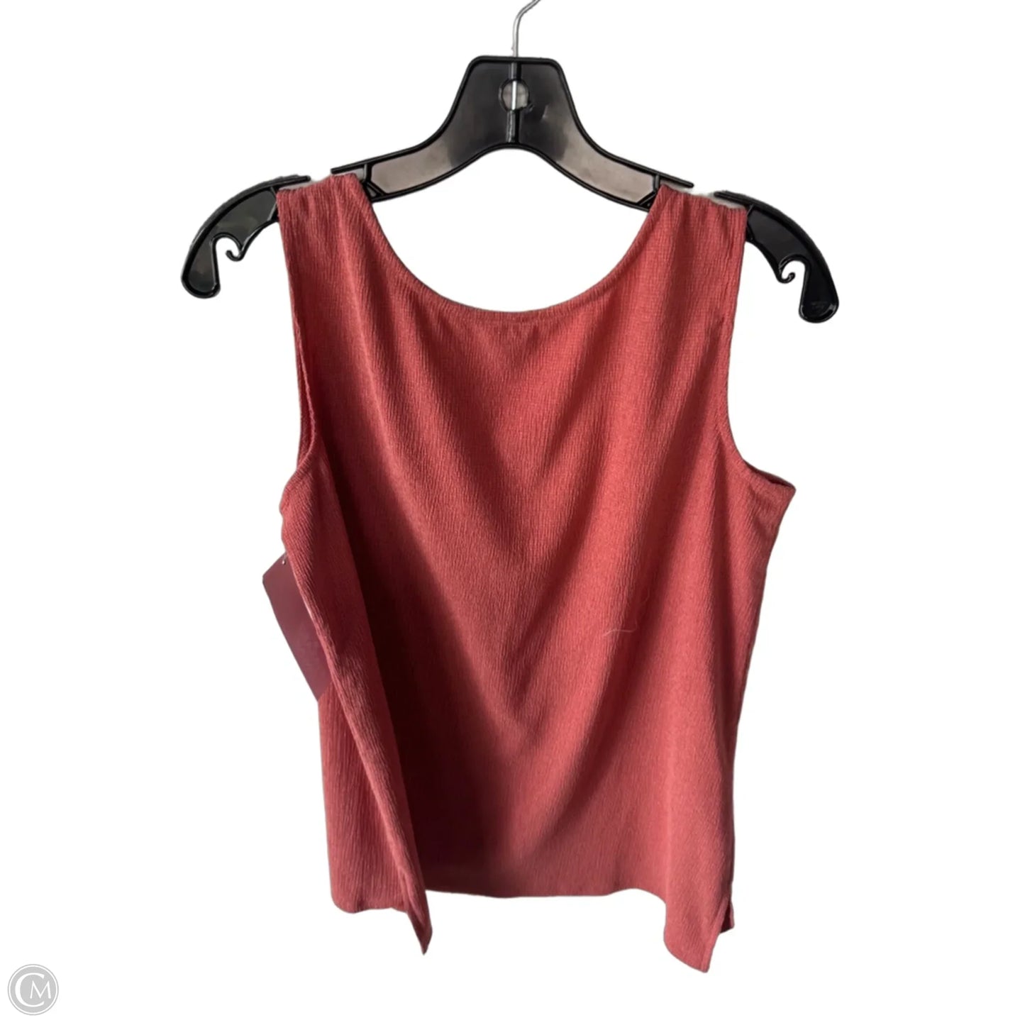 Top Sleeveless By Chicos In Orange, Size: M