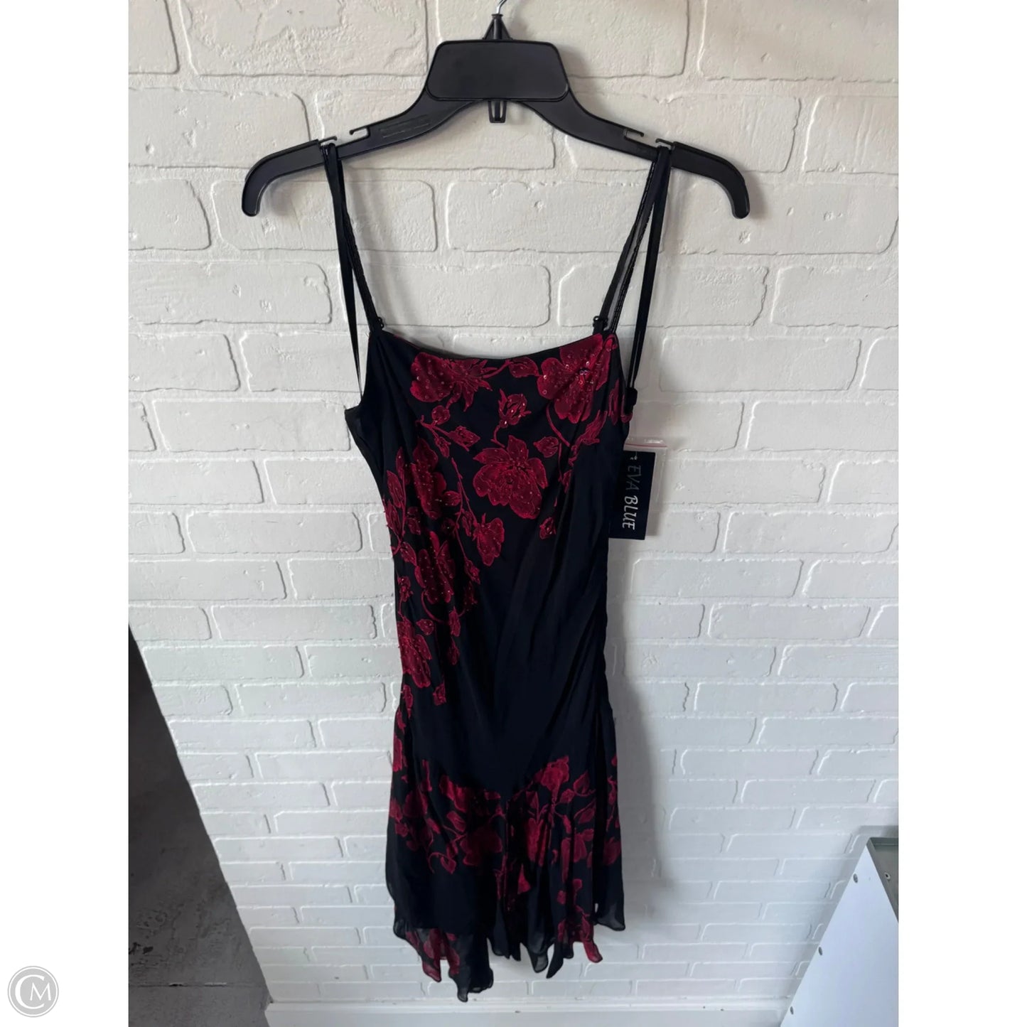Dress Party Midi By Cmc In Black & Red, Size: S